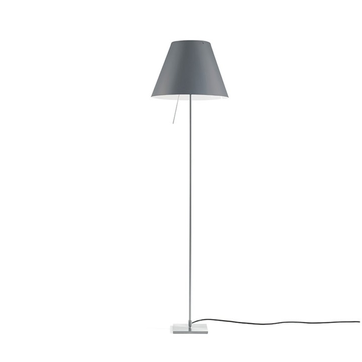 Costanza stała - Luceplan - lampa podłogowa (nr kat. LP-D13TIF-FIXED-CONCRE-ON-OFF)
