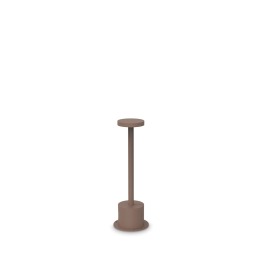 Toffee PT D080 H025 - Ideal Lux - lampa stojąca zewnętrzna – kolor Kawowy (coffee) (nr kat. 347752)