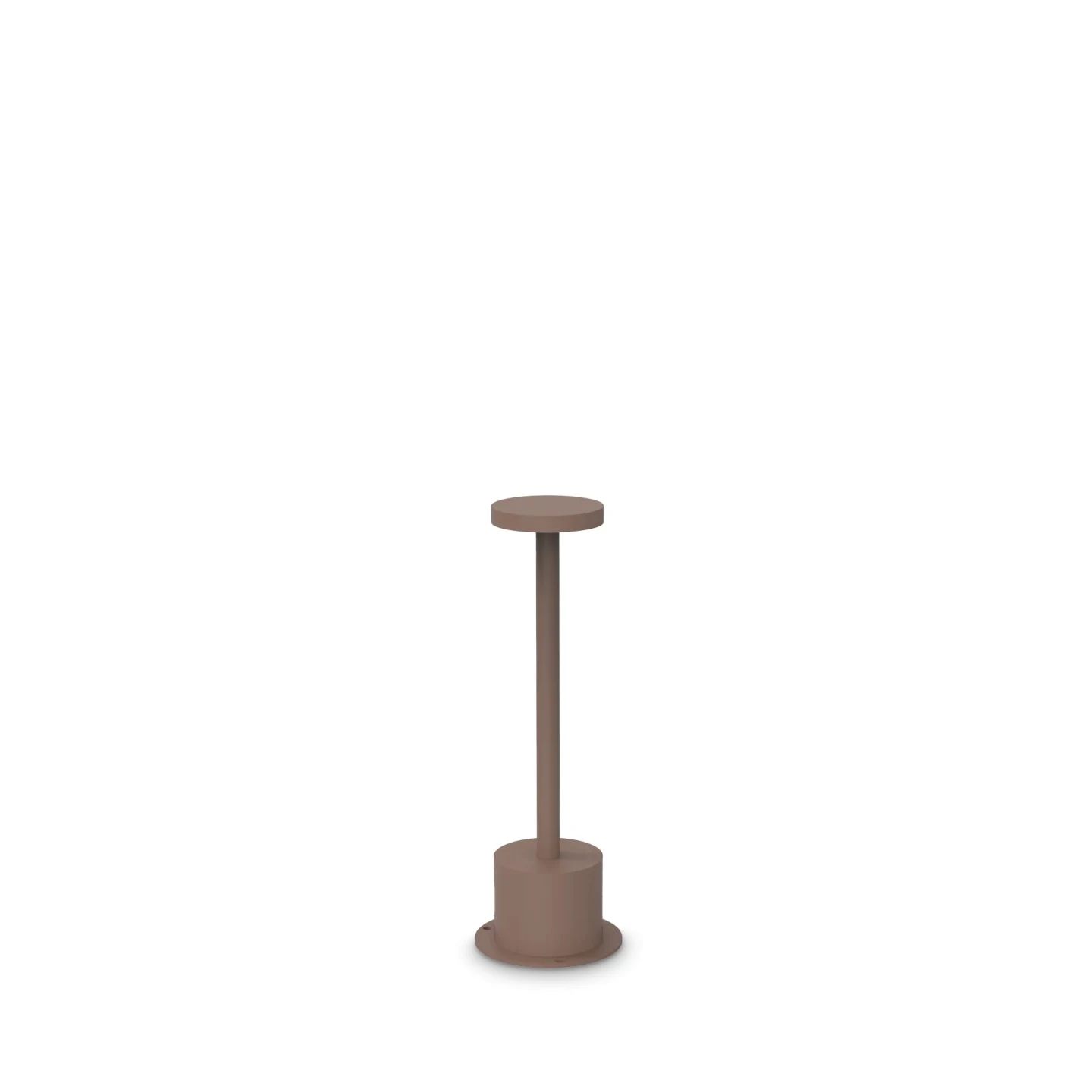 Toffee PT D080 H025 - Ideal Lux - lampa stojąca zewnętrzna – kolor Kawowy (coffee) (nr kat. 347752)