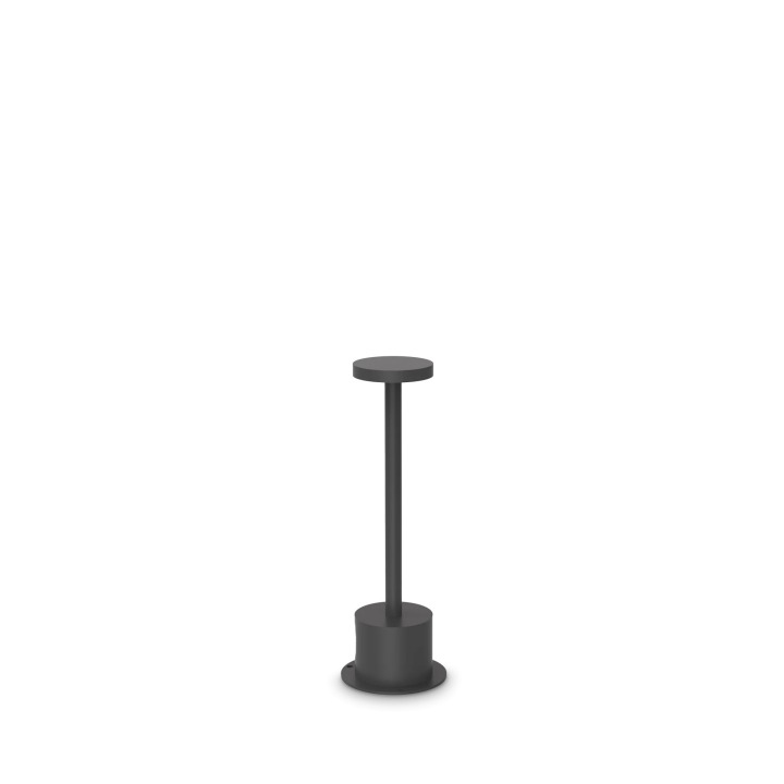 Toffee PT D080 H025 - Ideal Lux - lampa stojąca zewnętrzna – kolor Czarny (nr kat. 347769)