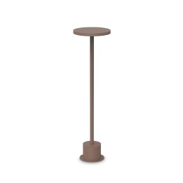 Toffee PT D160 H050 - Ideal Lux - lampa stojąca zewnętrzna – kolor Kawowy (coffee) (nr kat. 347844)