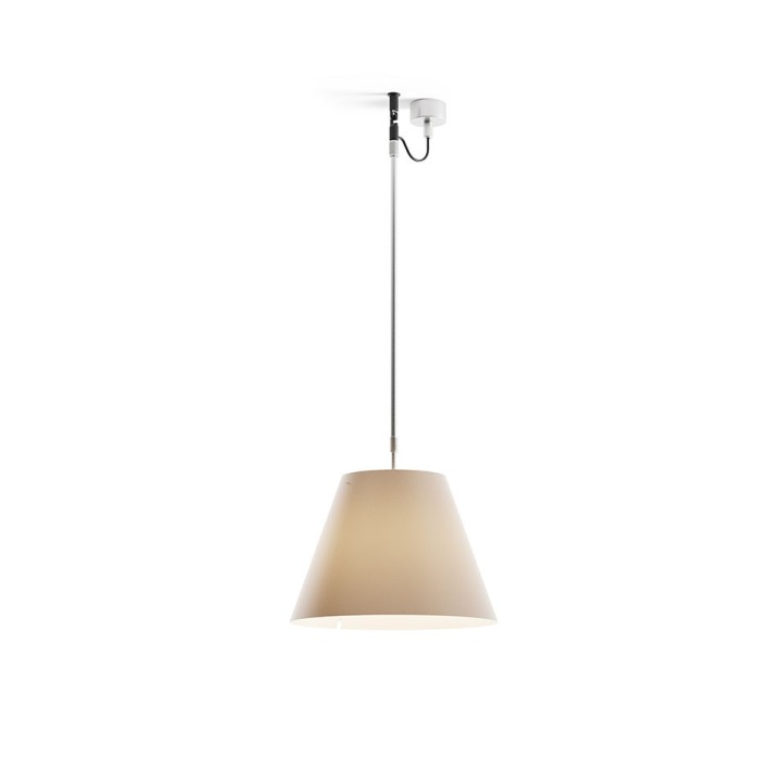 Costanza teleskopowa - Luceplan - lampa wisząca (nr kat. LP-D13S-TELESCOPIC-SHADED)