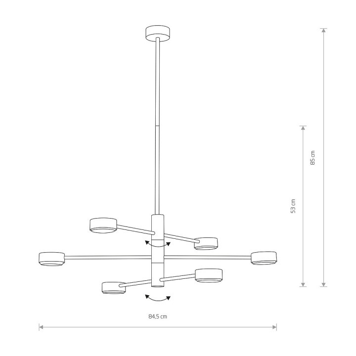 Lampa wisząca ORBIT VI - Nowodvorski – zdjęcie 6