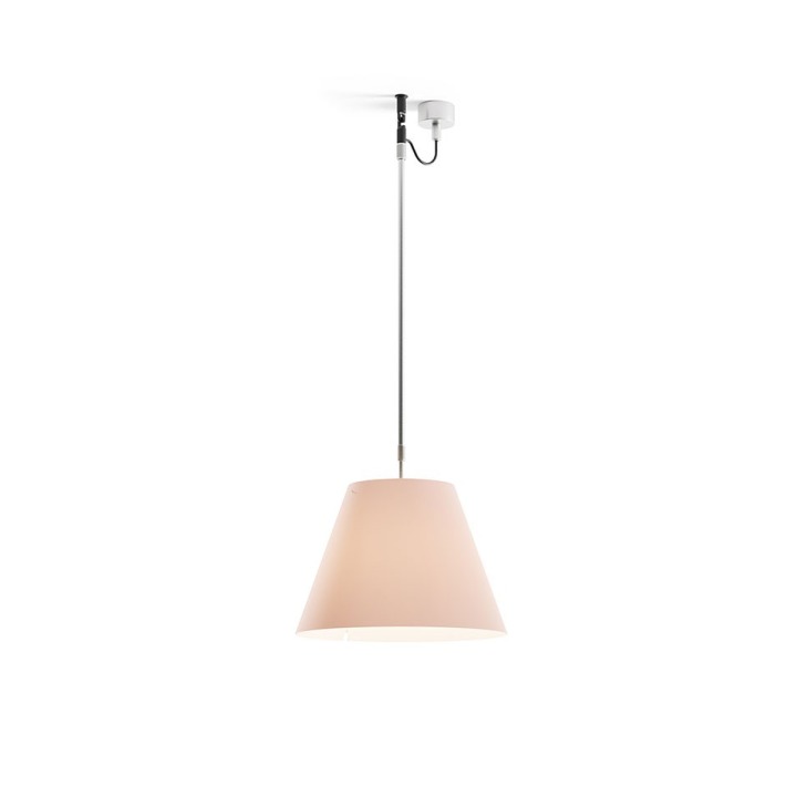 Costanza teleskopowa - Luceplan - lampa wisząca (nr kat. LP-D13S-TELESCOPIC-SOFT-S)