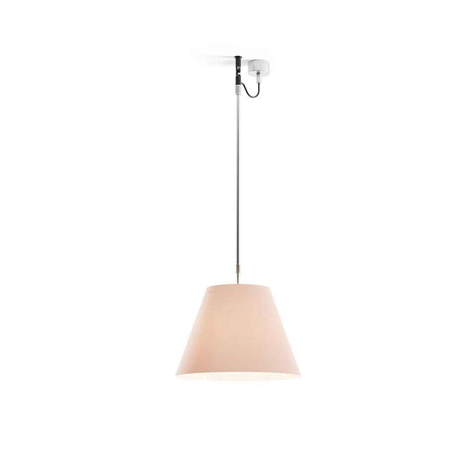 Costanza teleskopowa - Luceplan - lampa wisząca (nr kat. LP-D13S-TELESCOPIC-SOFT-S)