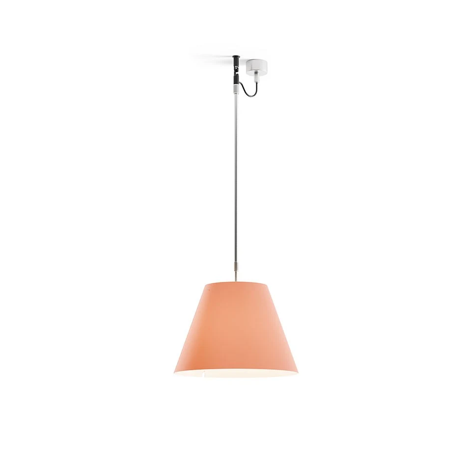 Costanza teleskopowa - Luceplan - lampa wisząca (nr kat. LP-D13S-TELESCOPIC-EDGY-P)