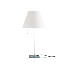 Costanza stała - Luceplan - lampa stołowa (nr kat. LP-D13IF-FIXED-WHITE-ON-OFF)