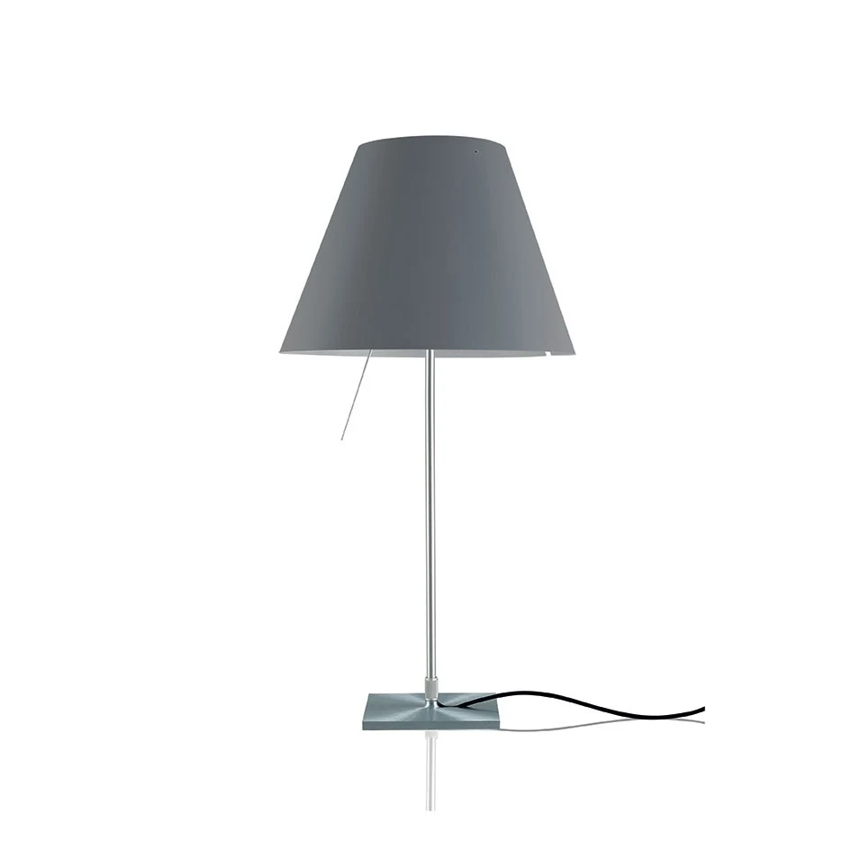 Costanza stała - Luceplan - lampa stołowa (nr kat. LP-D13IF-FIXED-CONCRE-ON-OFF)