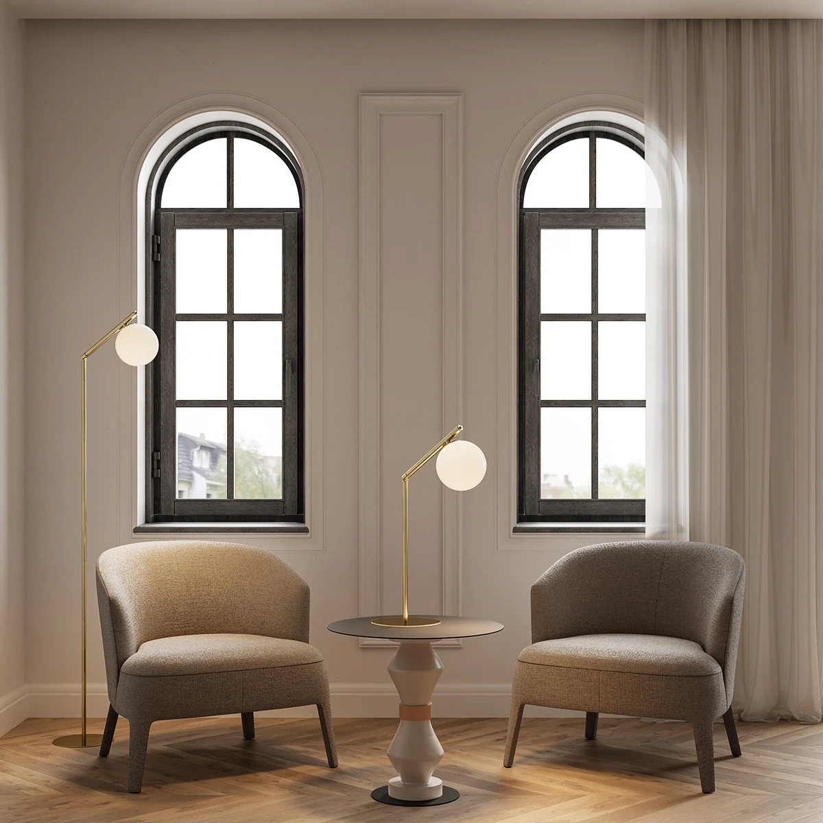 Endo - Aromas - lampa podłogowa – zdjęcie 3