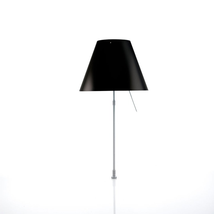 Costanza na trzpieniu montażowym - Luceplan - lampa stołowa (nr kat. LP-D13PT-FIXING-PIN-BLACK-ON-OFF)