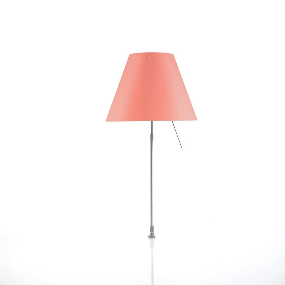 Costanza na trzpieniu montażowym - Luceplan - lampa stołowa (nr kat. LP-D13PT-FIXING-PIN-EDGY-P-ON-OF)