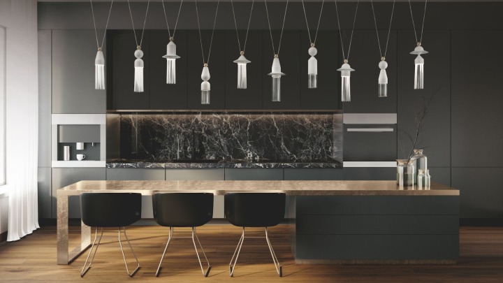 Nappe TL Portable - Masiero - lampa stołowa – zdjęcie 7