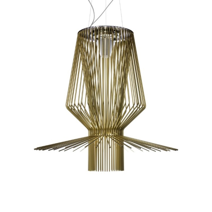 Allegro Assai - Foscarini - lampa wisząca – kolor Złoty (nr kat. FN1690073L_71)