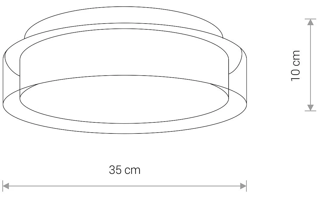 Plafon PAN LED M - Nowodvorski – zdjęcie 4