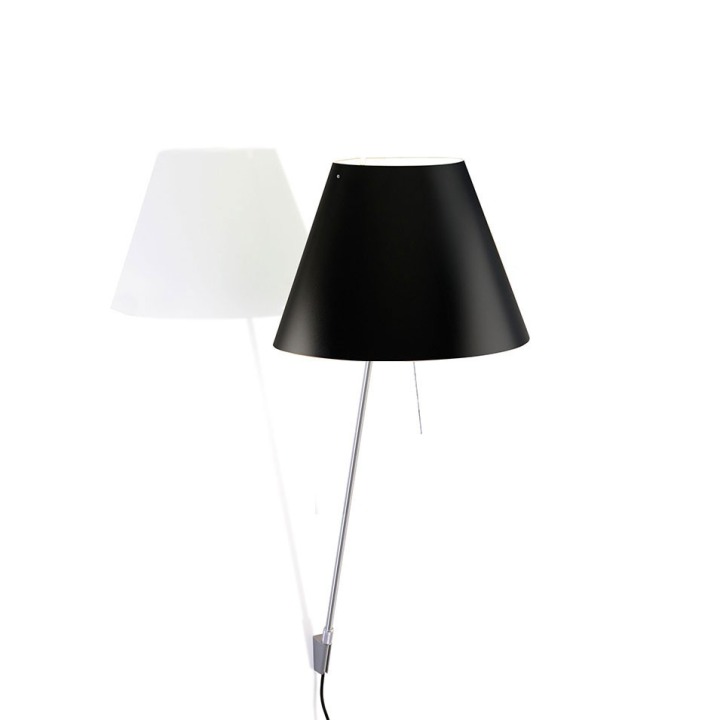 Costanza stała - Luceplan - kinkiet (nr kat. LP-D13AIF-FIXED-BLACK)