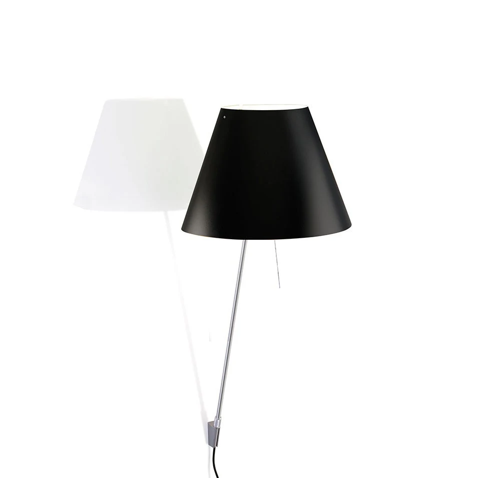 Costanza stała - Luceplan - kinkiet (nr kat. LP-D13AIF-FIXED-BLACK)