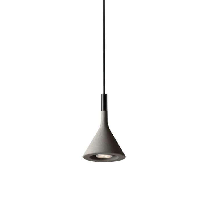 Aplomb Mini - Foscarini - lampa wisząca – kolor Szary (nr kat. FN195027R1_25)