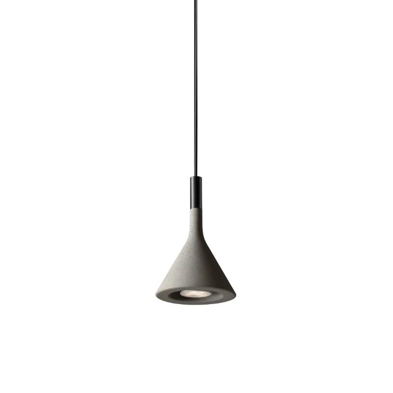 Aplomb Mini - Foscarini - lampa wisząca – kolor Szary (nr kat. FN195027R1_25)