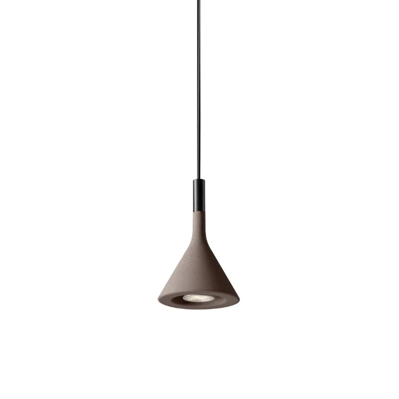 Aplomb Mini - Foscarini - lampa wisząca – kolor Brązowy (nr kat. FN195027R1_52)
