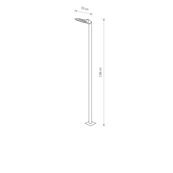 Lampa stojąca PATHWAY LED M - Nowodvorski – zdjęcie 3