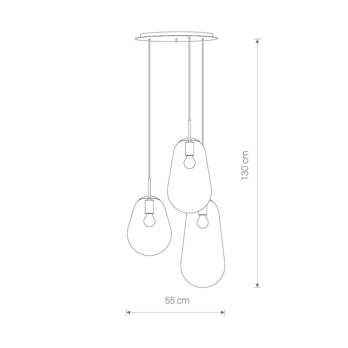 Lampa wisząca PEAR III - Nowodvorski – zdjęcie 5