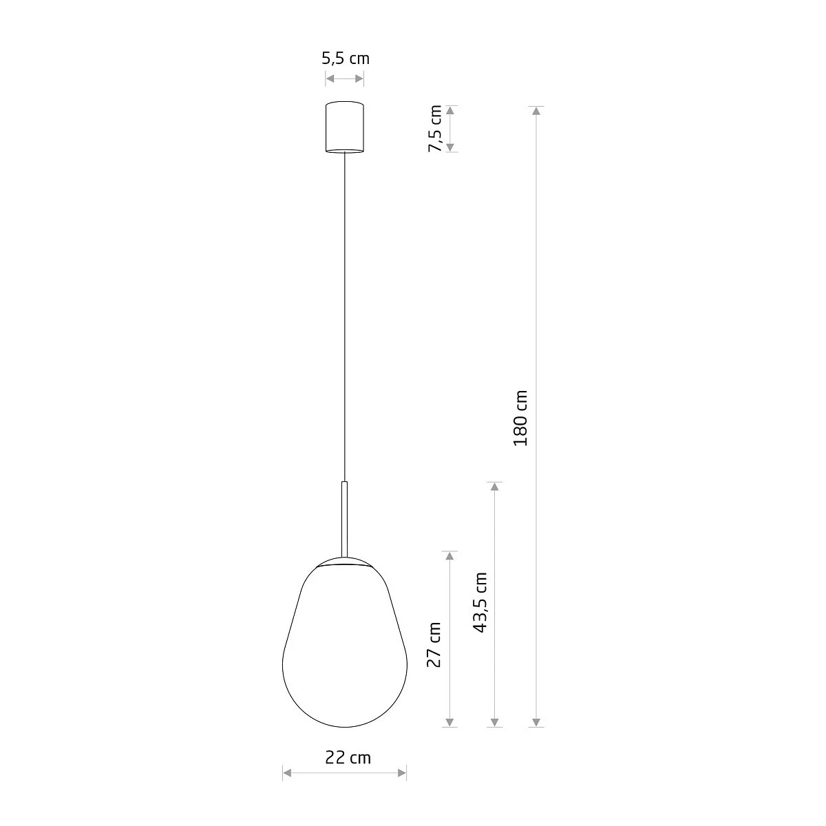 Lampa wisząca PEAR S - Nowodvorski – zdjęcie 7