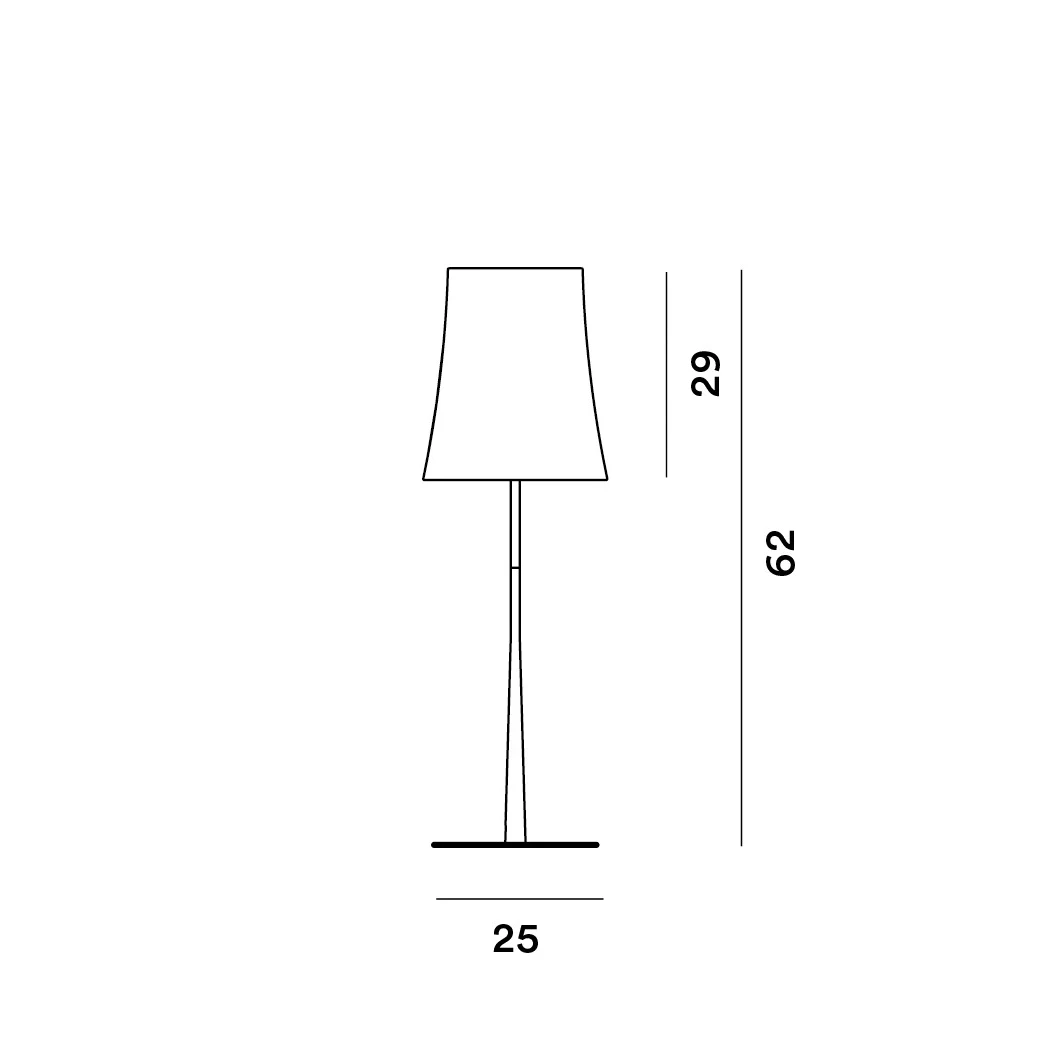 Birdie Easy Grande - Foscarini - lampa stołowa – zdjęcie 9