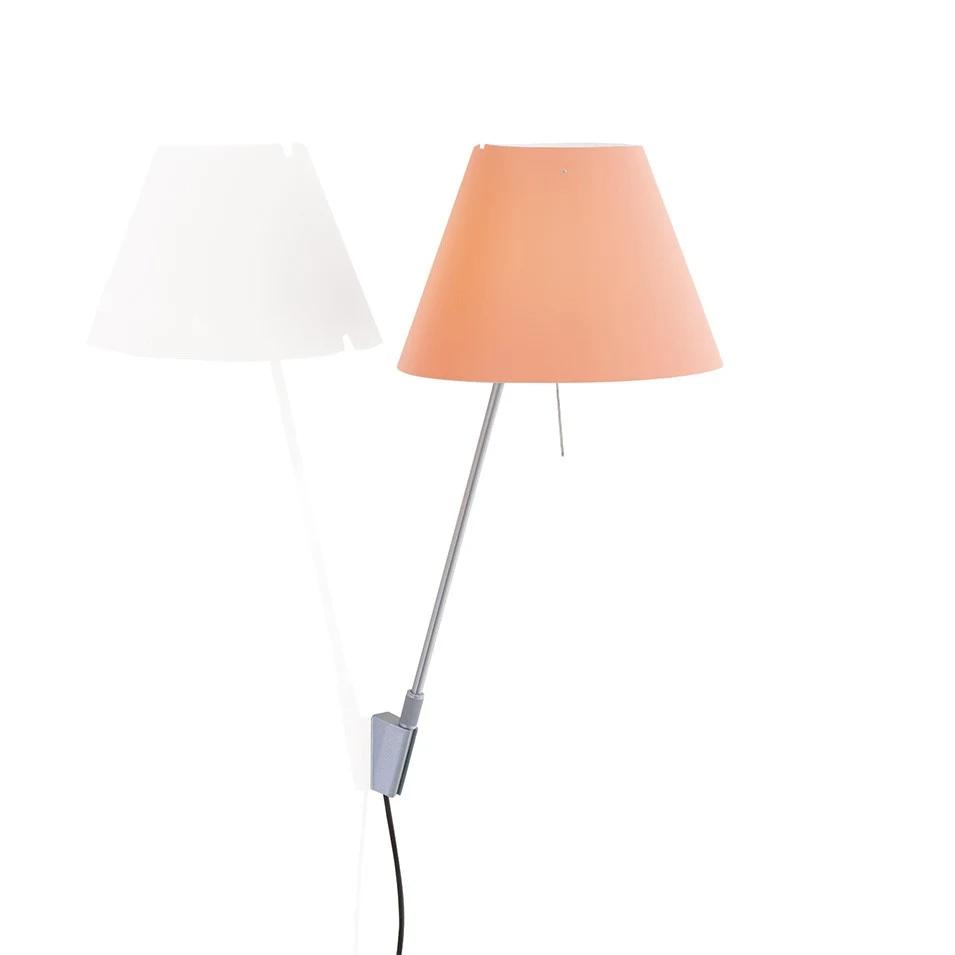 Costanzina - Luceplan - kinkiet – kolor Aluminium (nr kat. LP-D13API-ALU-EDGY-P)