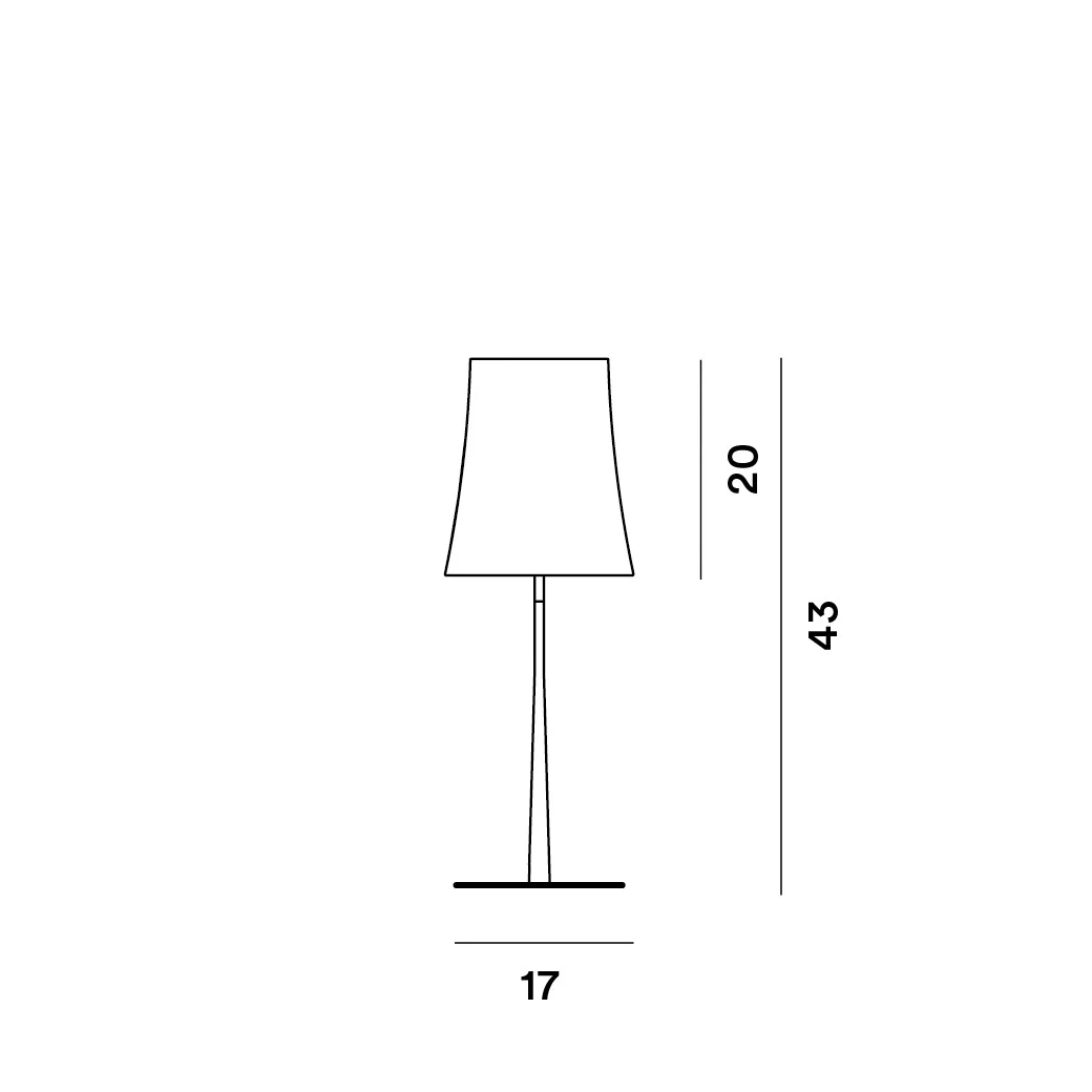 Birdie Easy Piccola - Foscarini - lampa stołowa – zdjęcie 9