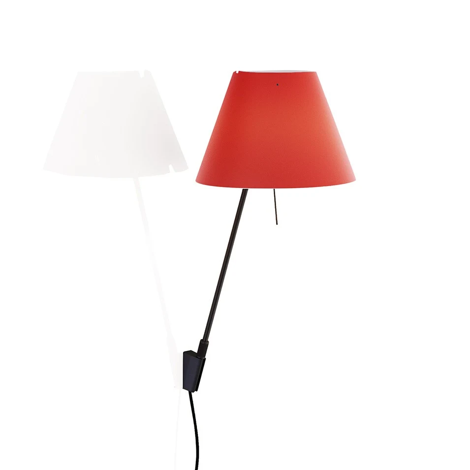 Costanzina - Luceplan - kinkiet – kolor Czarny (nr kat. LP-D13API-BLACK-PRIMAR)