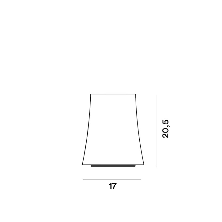 Birdie Zero Piccola - Foscarini - lampa stołowa – zdjęcie 4