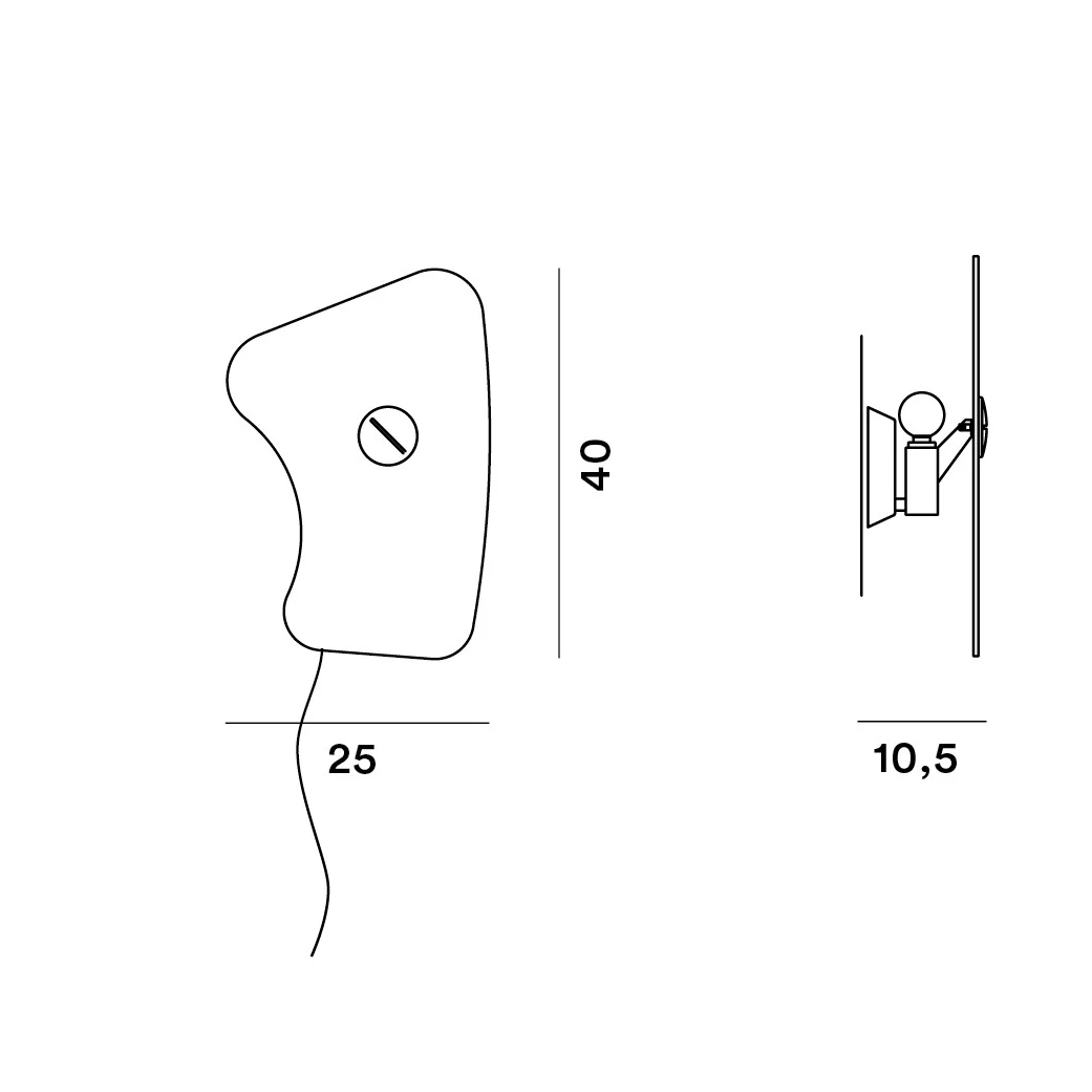 Bit 5 - Foscarini - kinkiet – zdjęcie 4