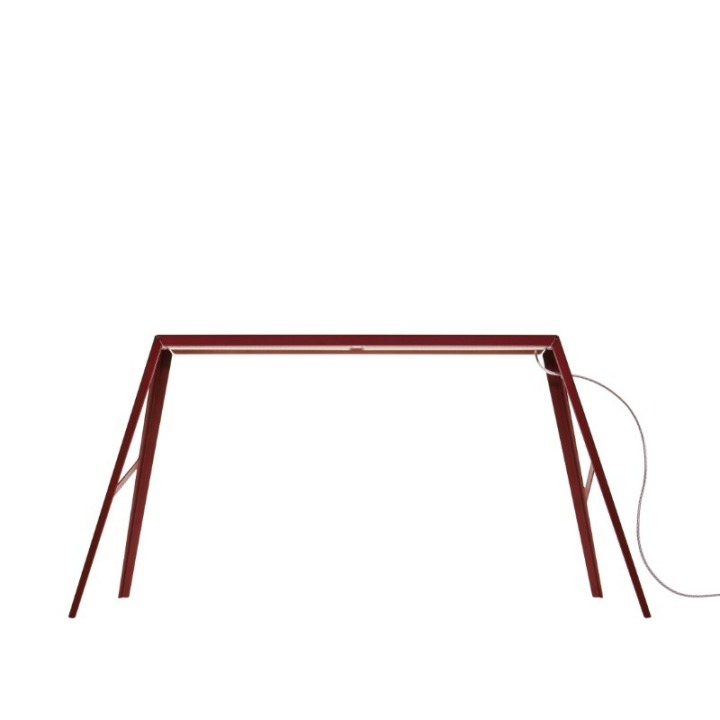 Bridge 1 - Foscarini - lampa stołowa – kolor Czerwony (nr kat. FN3200T100-63E00)