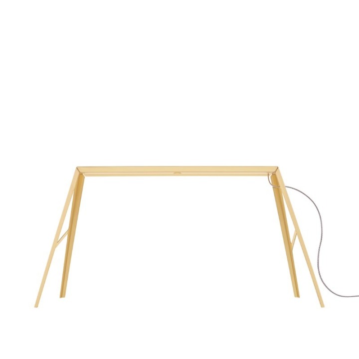 Bridge 1 - Foscarini - lampa stołowa – kolor Mosiądz (nr kat. FN3200T100-74E00)
