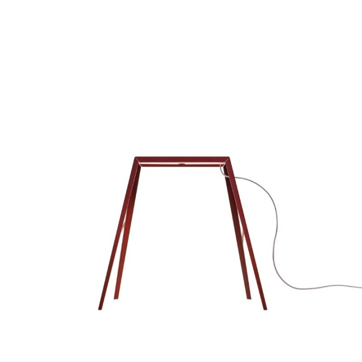 Bridge 2 - Foscarini - lampa stołowa – kolor Czerwony (nr kat. FN3200T200-63E00)
