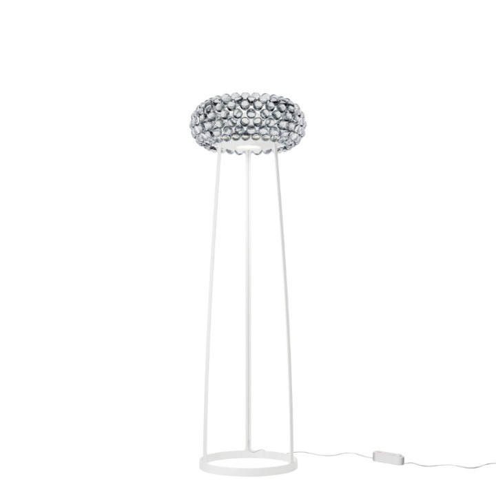 Caboche Plus Media - Foscarini - lampa stojąca – kolor Transparentny (nr kat. FN311003_16)