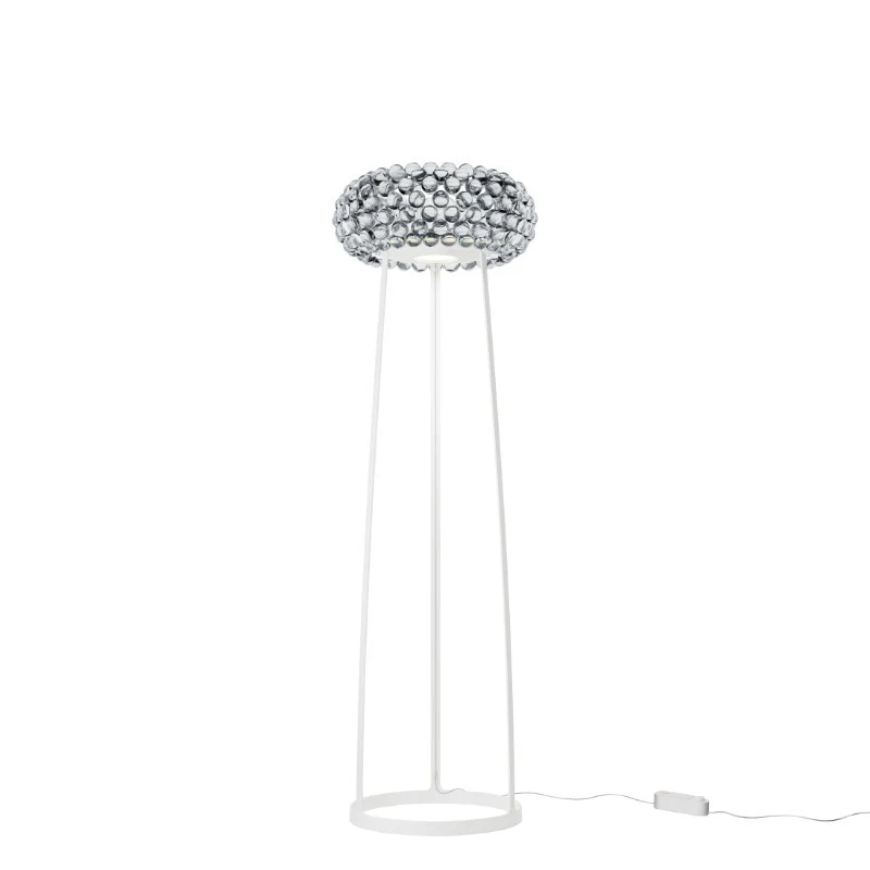 Caboche Plus Media - Foscarini - lampa stojąca – kolor Transparentny (nr kat. FN311003_16)