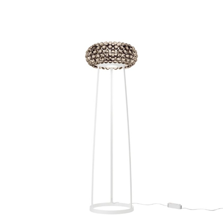 Caboche Plus Media - Foscarini - lampa stojąca – kolor Szary (nr kat. FN311003_25)