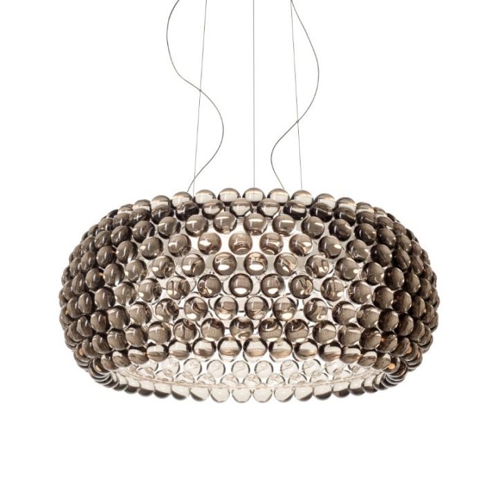 Caboche Plus Grande - Foscarini - lampa wisząca – kolor Szary (nr kat. FN311017ML_25)