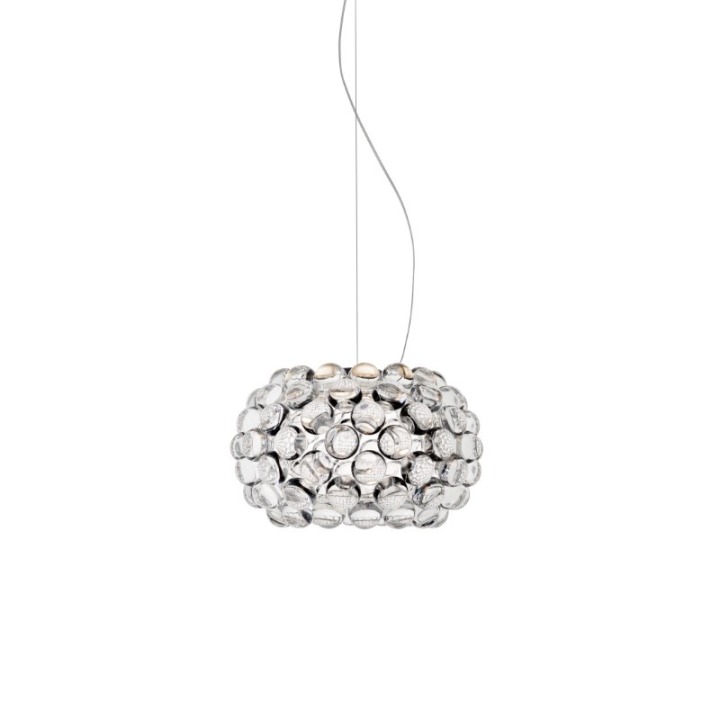 Caboche Plus Piccola - Foscarini - lampa wisząca – kolor Transparentny (nr kat. FN311027_16)