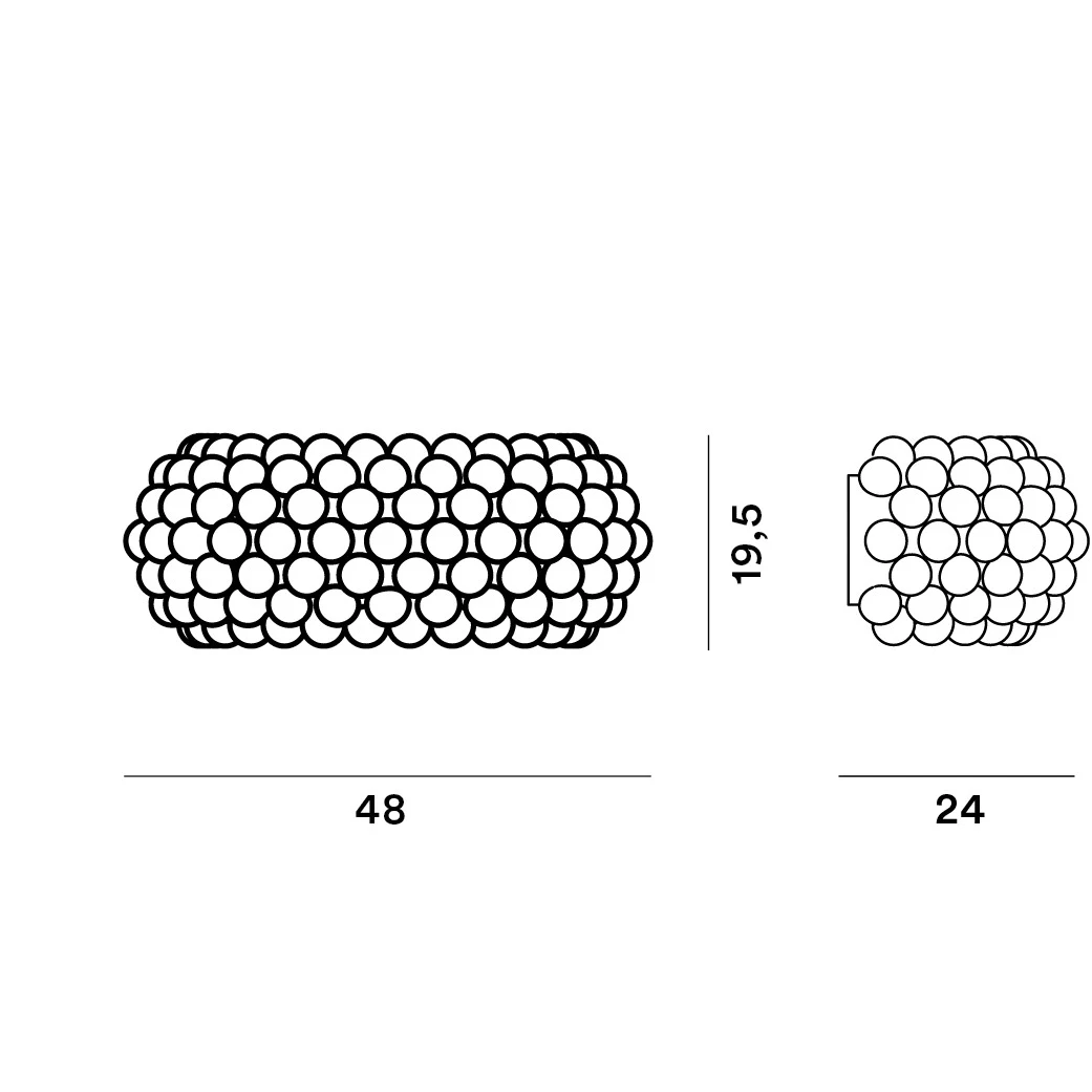 Caboche Plus Media - Foscarini - kinkiet – zdjęcie 5