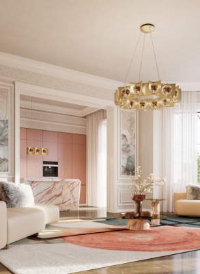 Żyrandol Girouette Masiero z włoskiego atelier