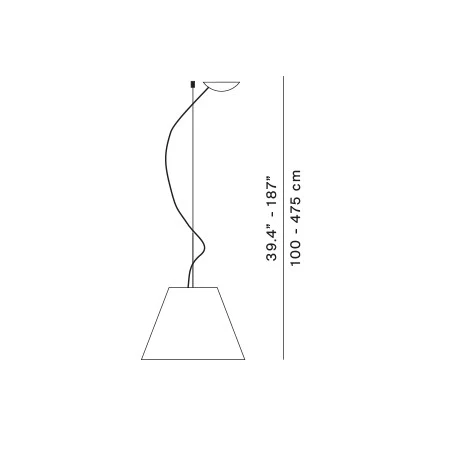 Grande Costanza - Luceplan - lampa wisząca – zdjęcie 4