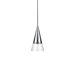 Cono SP1 - Ideal Lux - lampa wisząca – kolor Chrom (nr kat. 321462)