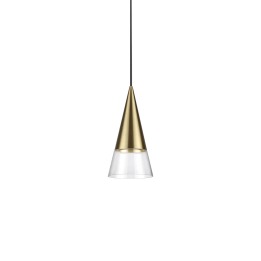 Cono SP1 - Ideal Lux - lampa wisząca – kolor Mosiądz (nr kat. 321479)