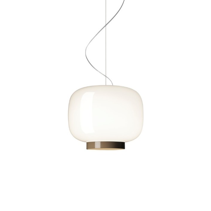 Chouchin 3 Reverse - Foscarini - lampa wisząca – kolor Biało-szary (nr kat. FN210073E_02)