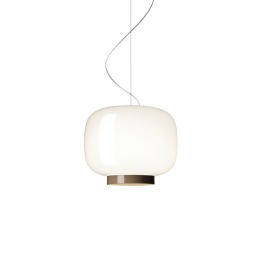 Chouchin 3 Reverse - Foscarini - lampa wisząca – kolor Biało-szary (nr kat. FN210073LD_02)