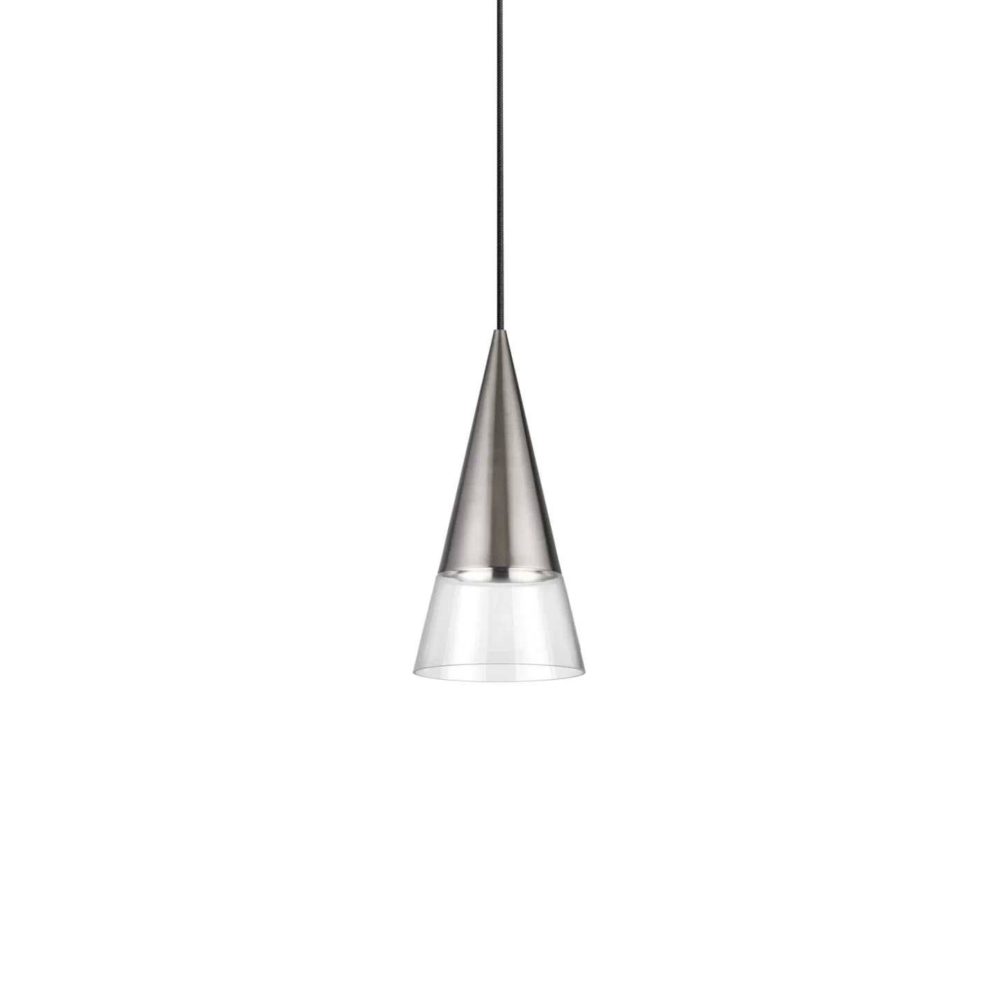 Cono SP1 - Ideal Lux - lampa wisząca – kolor Nikiel (nr kat. 322803)