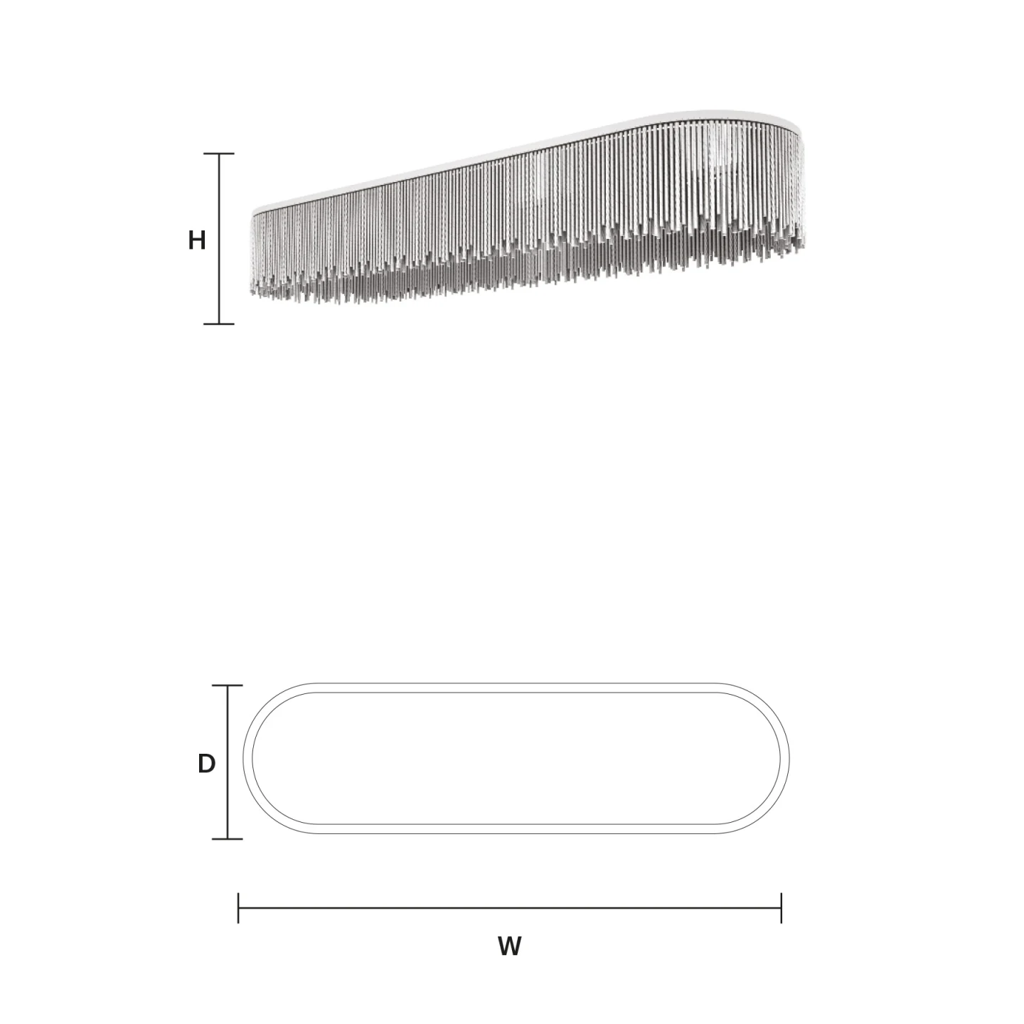Lustralis O4 SNG - Masiero - żyrandol – zdjęcie 2