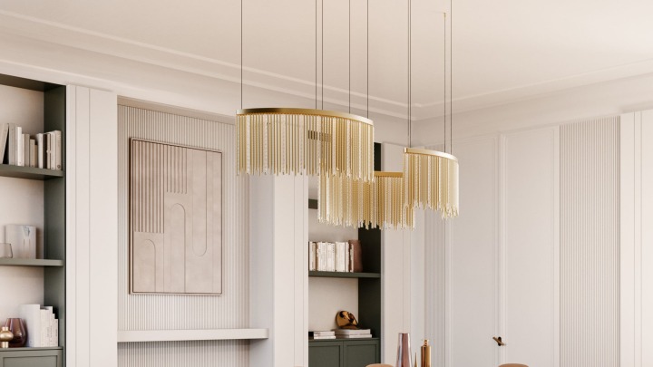 Lustralis O4 SNG - Masiero - żyrandol – zdjęcie 9